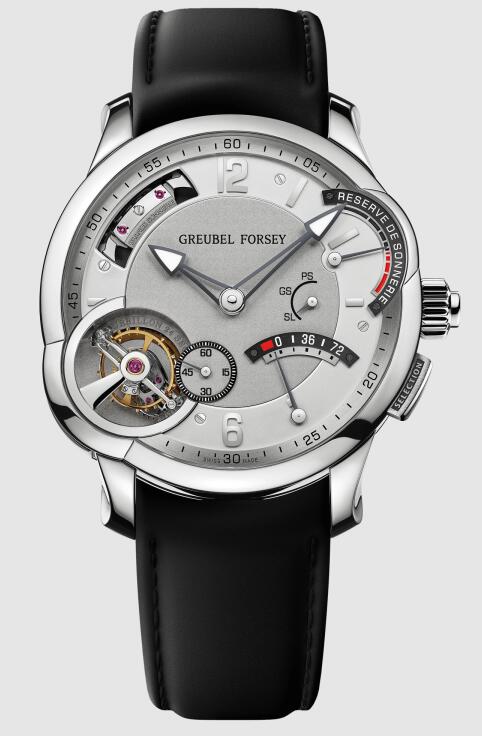 Greubel Forsey Grande Sonnerie Titanium Silver replica watch